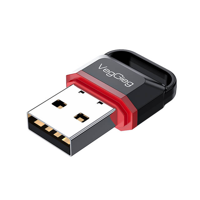 Veggieg V-UB502 Bluetooth Adapter for Bluetooth Headset, Desktop Computer | V-UB502