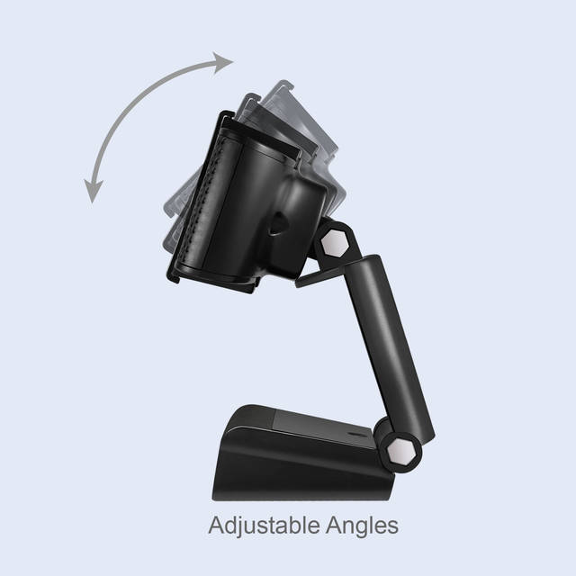 Adesso CyberTrack H5 1080P Webcam - 2.1 Megapixel - 30 fps - USB 2.0 - Auto Focus - Built-In MIC - Tripod Mount - Privacy Shutter Cover | CYBERTRACK H5