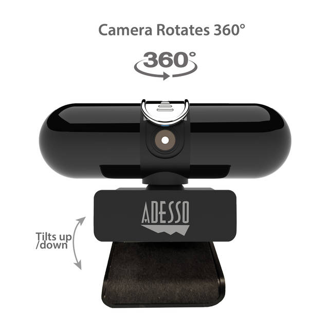 Adesso CyberTrack CyberTrack H7 Webcam - 4 Megapixel - 30 fps - USB 2.0 - TAA Compliant | CYBERTRACK H7